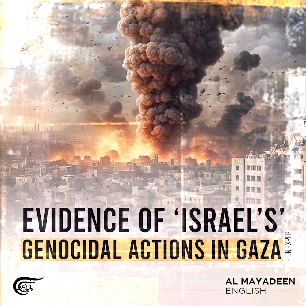 Evidence of Israel’s genocidal actions in Gaza