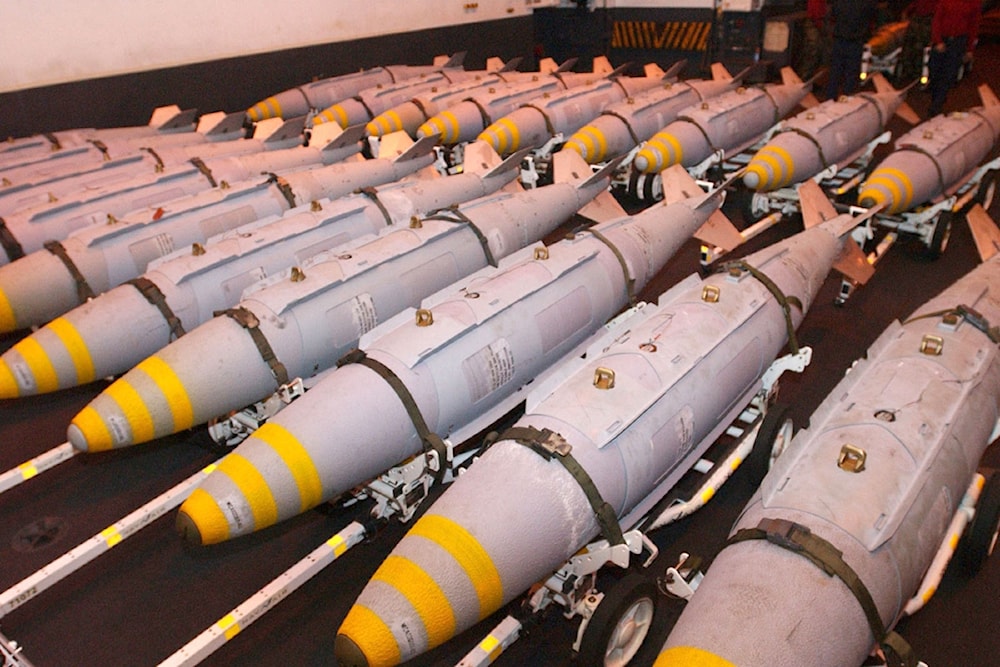 US-made Mk-84 bombs with Joint Direct Attack Munition JDAM (US Air Force)