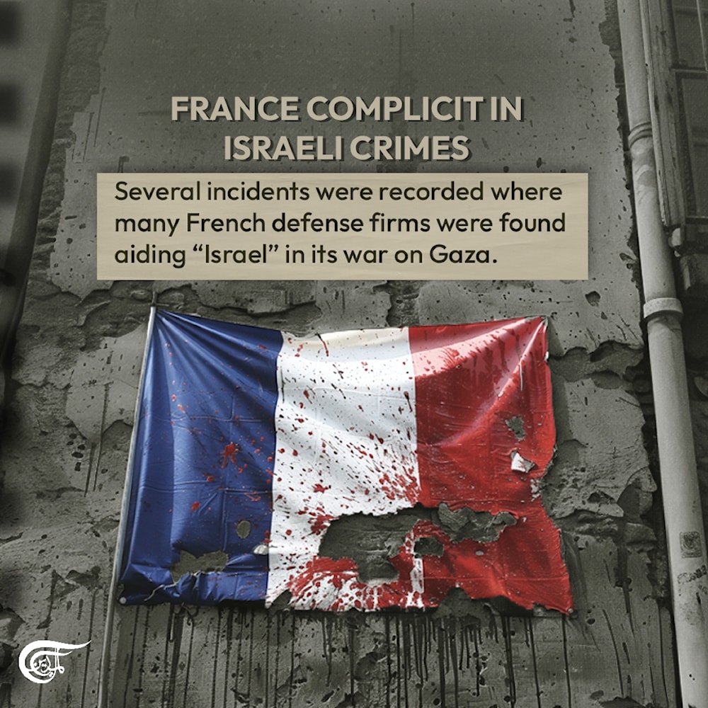 France is facing increasing pressure to stop selling weapons to 'Israel' 