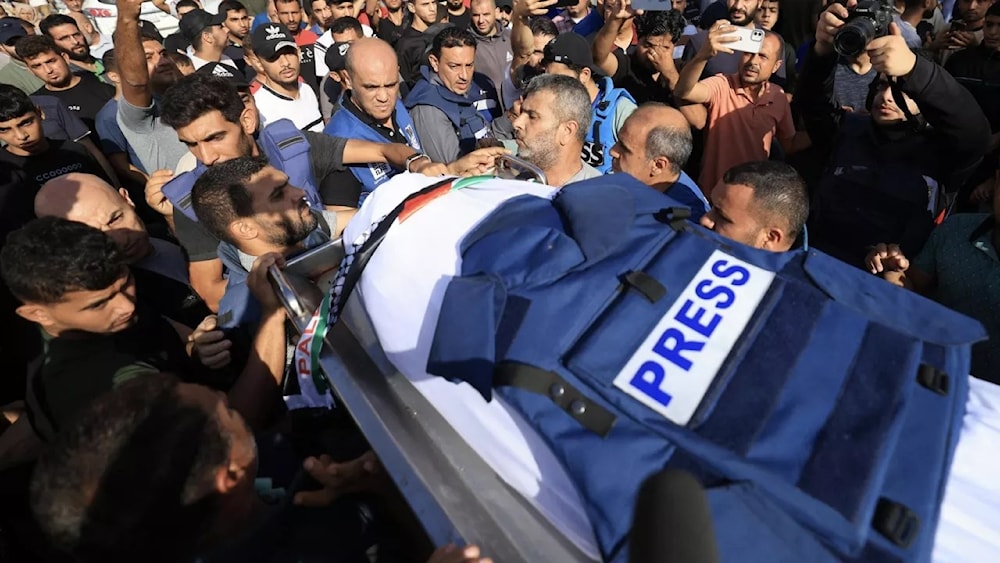 'Israel' killed 137 journalists in Gaza, largest on record in decades