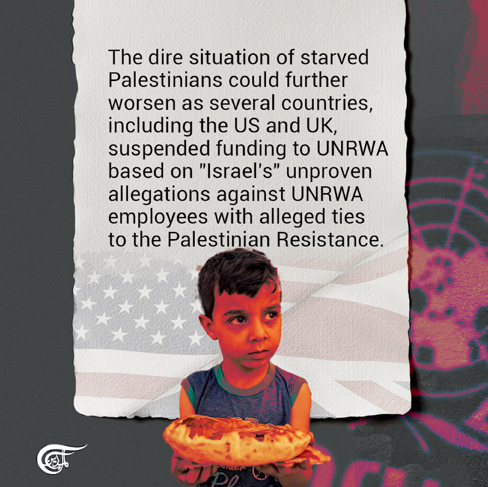 'Israel' is intentionally starving Palestinians