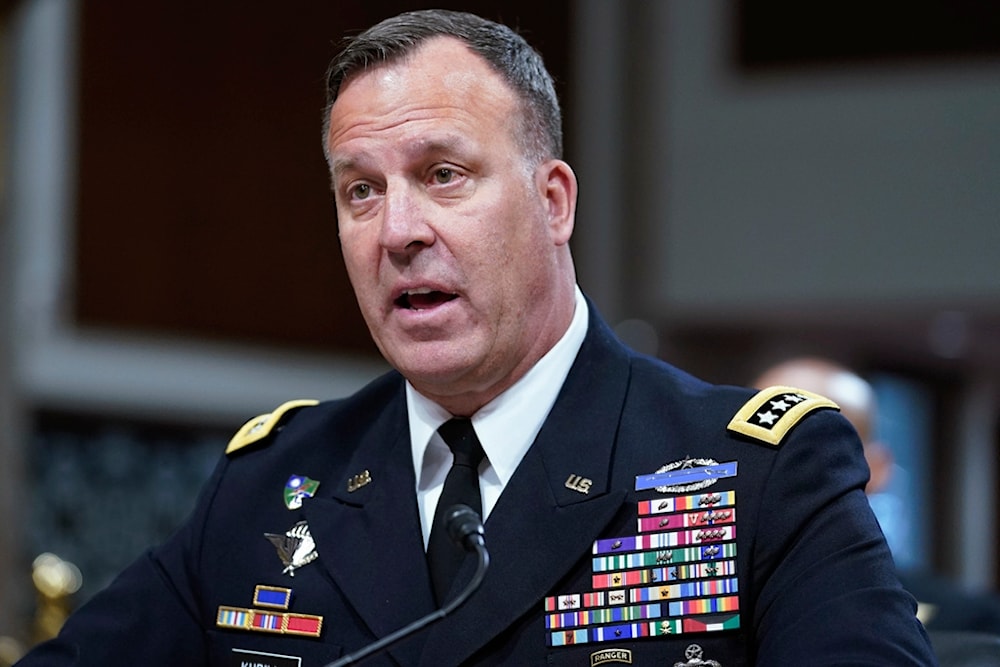 Lt. Gen. Michael E. Kurilla, testifies during a Senate committee hearing on Senate Armed Services Thursday, March 16, 2023, on Capitol Hill in Washington. (AP)
