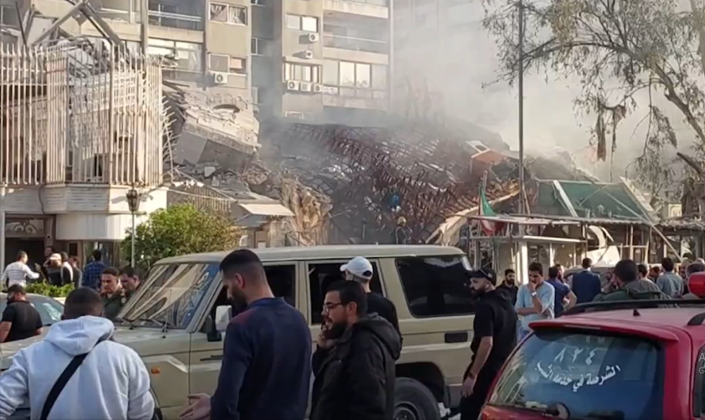 Israeli strike targets Iranian consulate, residence of envoy in Syria