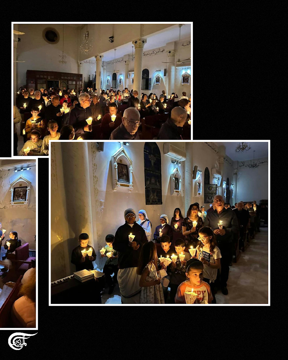 Christians in Gaza observed Easter in darkness