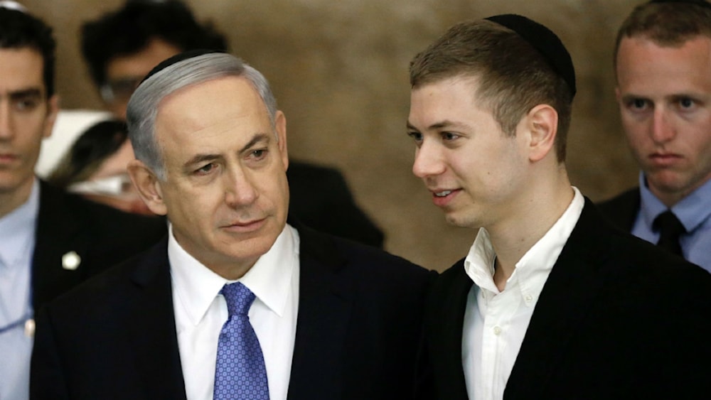The son of the Israeli prime minister moved to the US after significant controversy over his social media posts. (AFP)