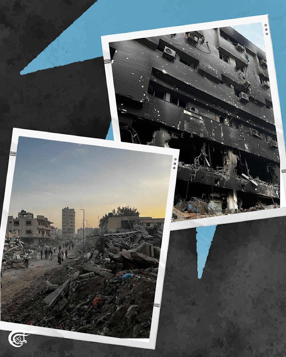 Shocking images show the aftermath of the Israeli raid on al-Shifa Hospital