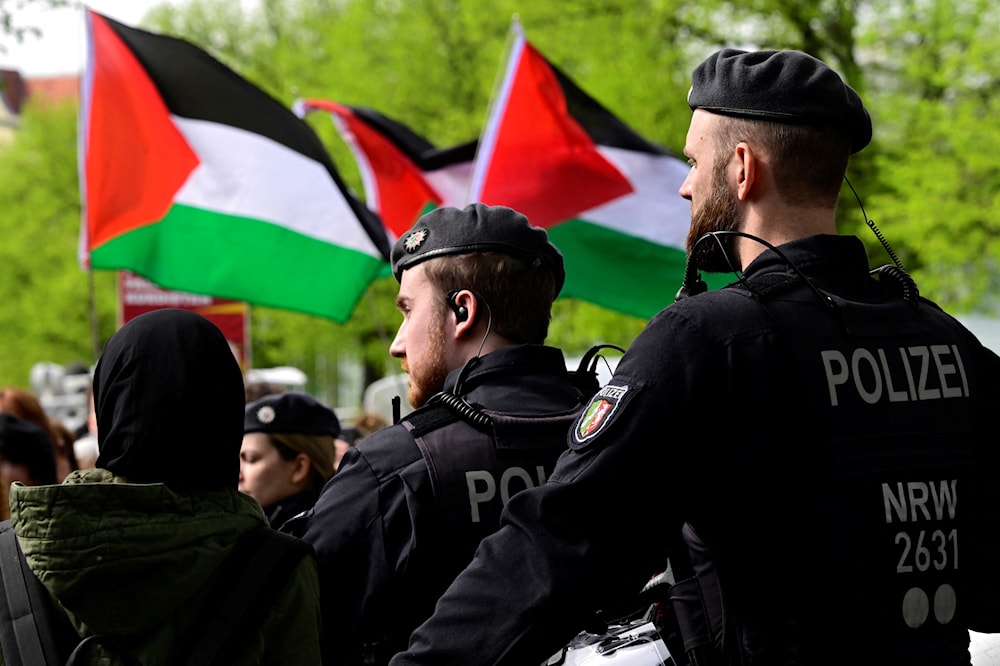 German police crackdown on pro-Palestinian congress in Berlin