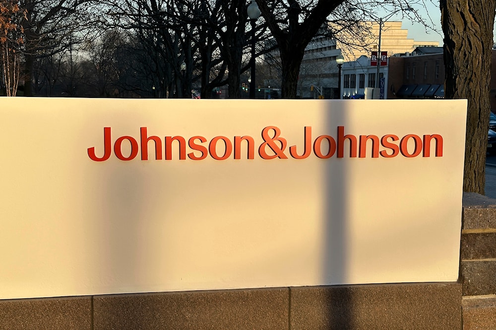 The Johnson & Johnson headquarters in New Brunswick, New Jersey, on Thursday, February 8, 2024. (AP)