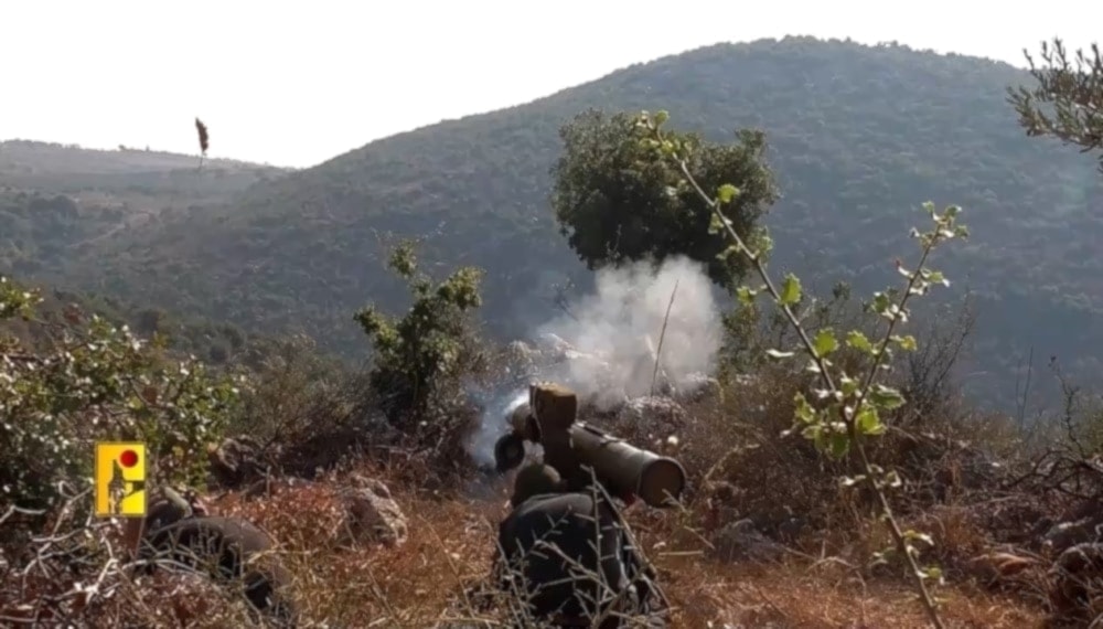 Hezbollah strikes Israeli military bases with dozens of rockets