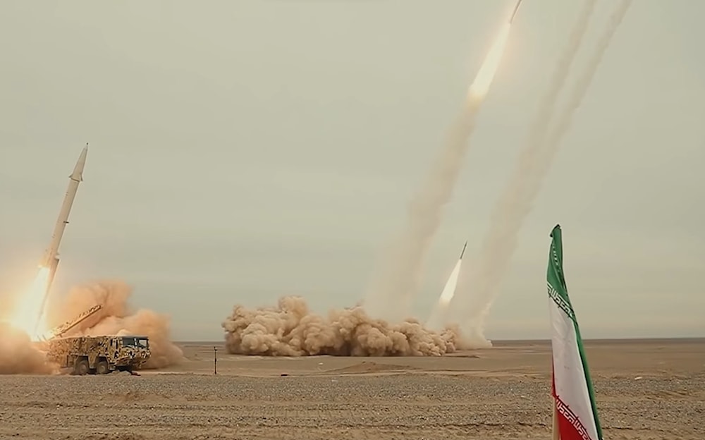 Iran's ballistic missiles, drones impact Israeli targets (Footage)