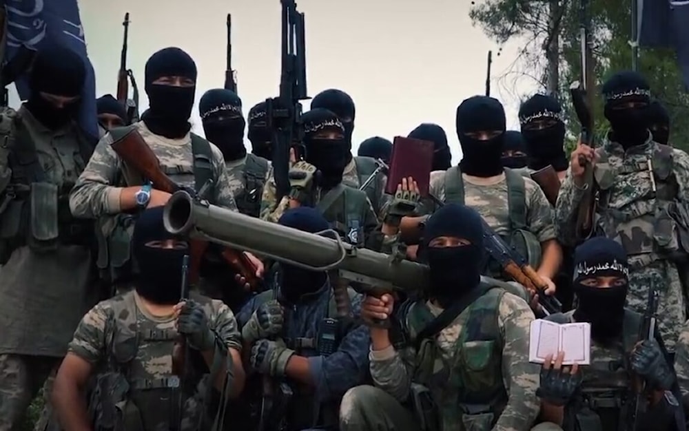 Turkistan Islamic Party terrorists in Syria in May 