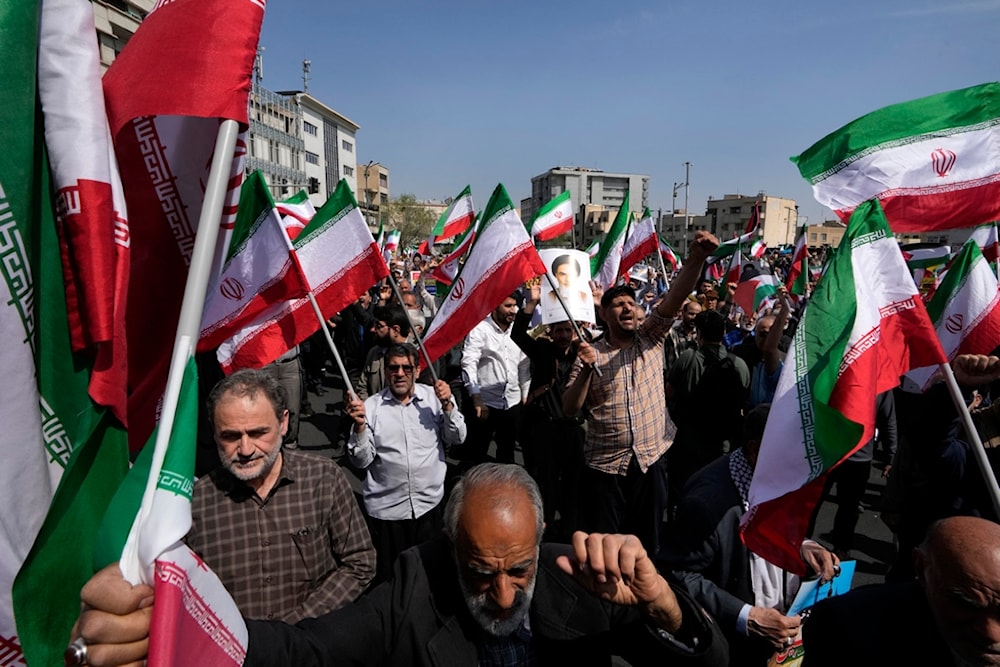 Massive demonstrations in Tehran in support of Gaza, Iran's response