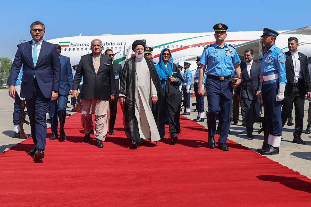 Iran's Raisi arrives in Pakistan for bilateral talks