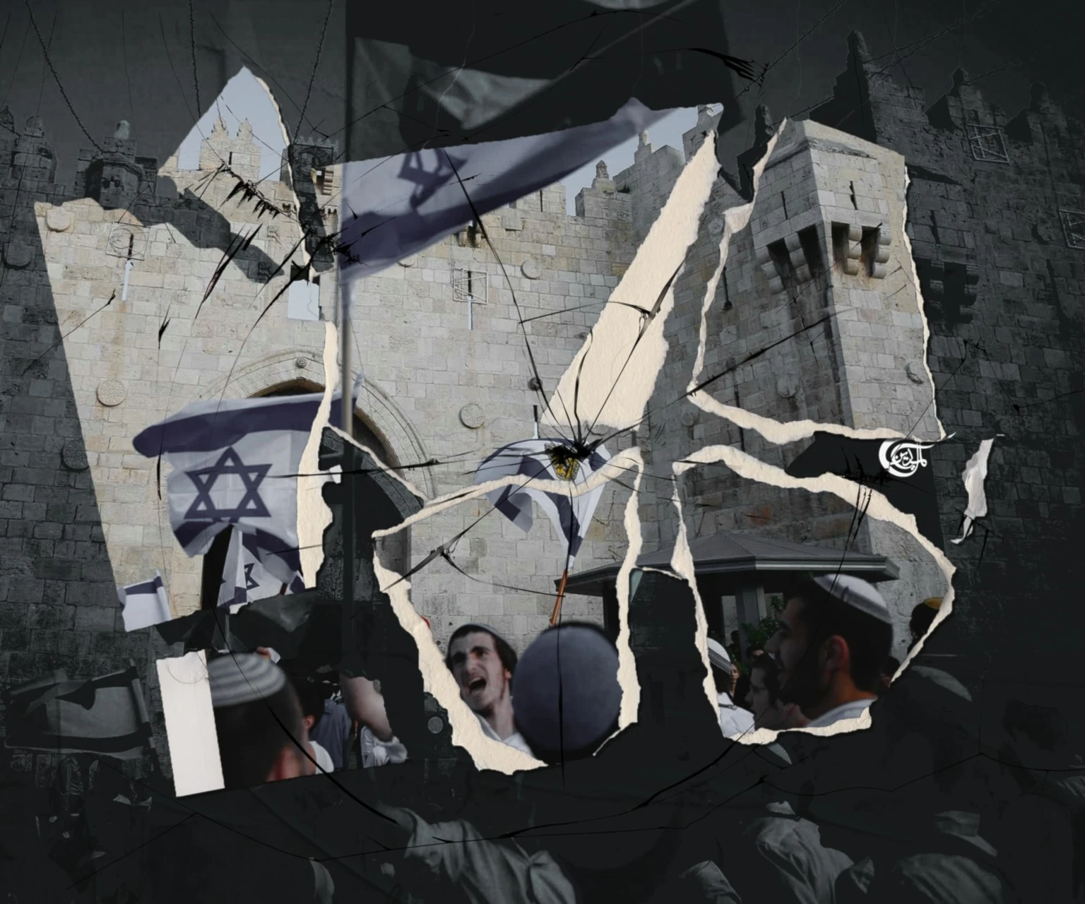 History is unfolding rapidly, demonstrating that no political entity can maintain its existence solely through violence. What opposes humanity is destined to fade away. (Al Mayadeen English; Illustrated by Zeinab El-Hajj)