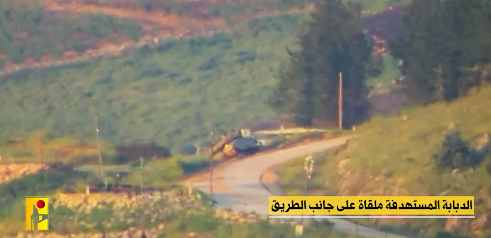 Hezbollah responds 3x to Israeli massacre, leaves Merkava stranded