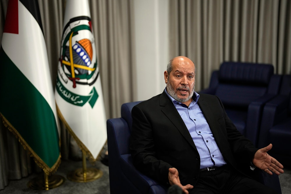 Hamas official, Khalil al-Hayya in an interview with AP in Istanbul, Turkey on April 24, 2024. 