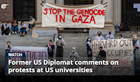 Former US Diplomat comments on protests at US universities