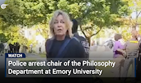 Police arrest chair of the Philosophy Department at Emory University