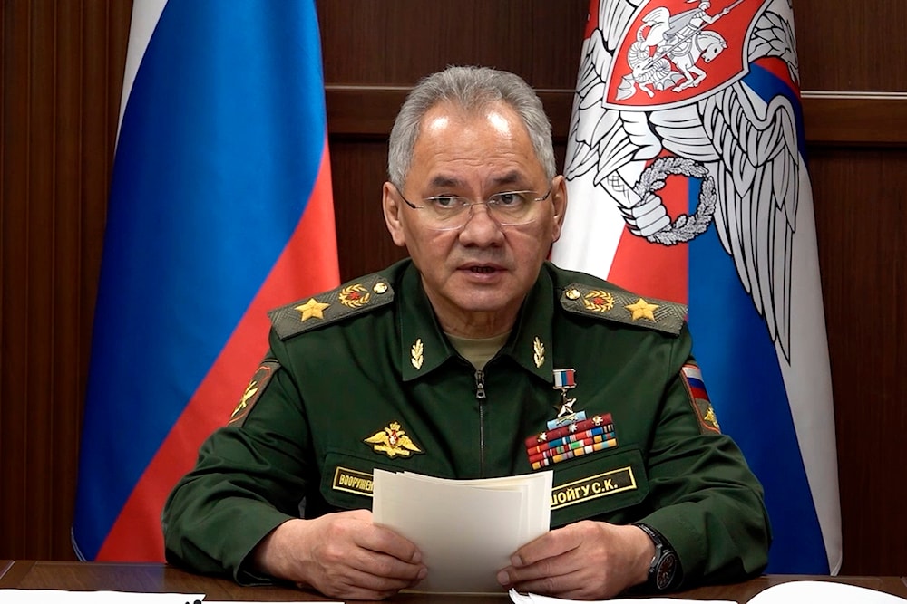 IPhoto taken from a video by Russian Defense Ministry Press Service on Wednesday, April 24, 2024, Russian Defense Minister Sergei Shoigu attends a meeting at the Plesetsk launch facility in the Arkhangelsk Region of northwestern Russia.(AP)