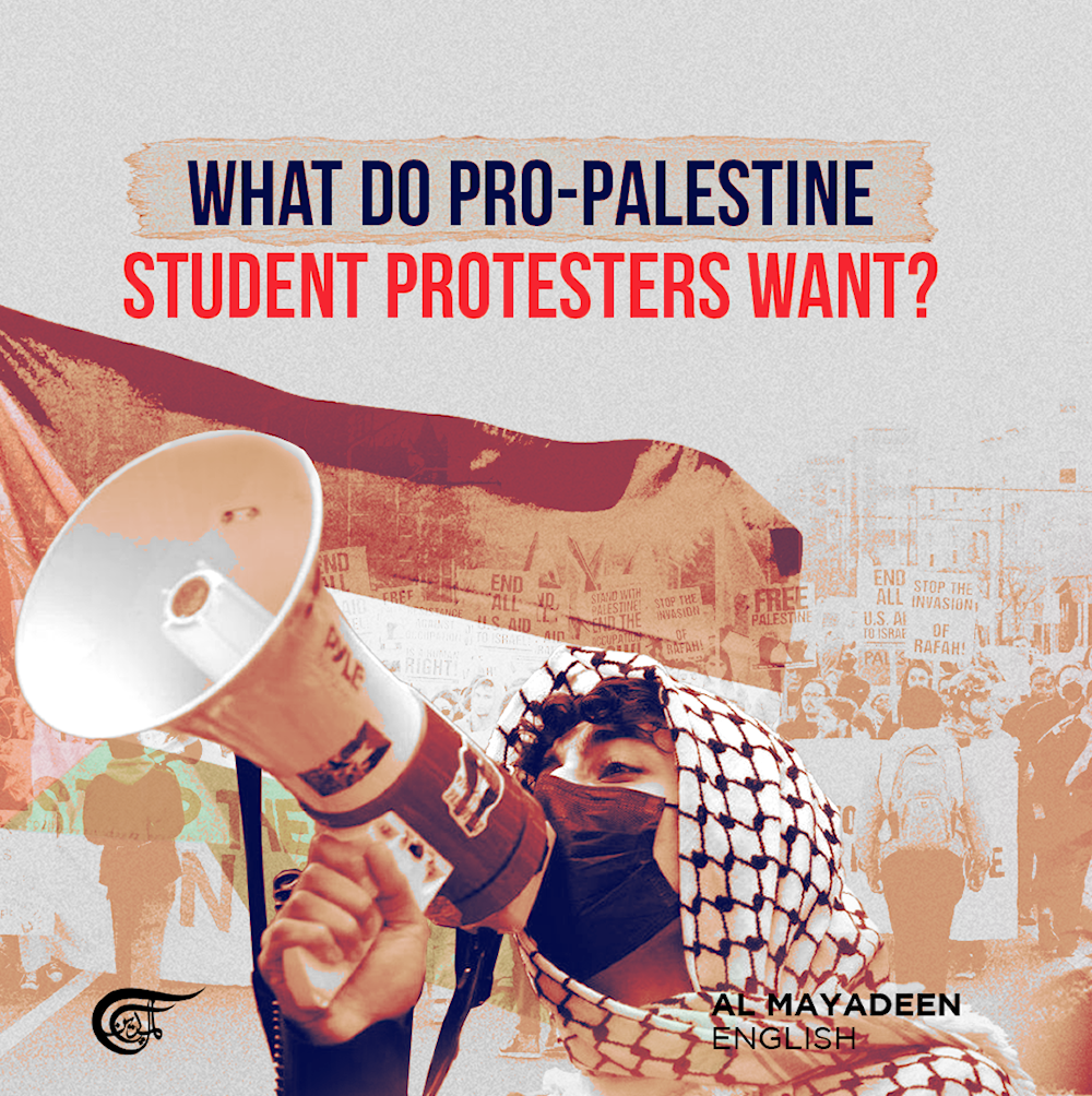 What do pro-Palestine student protesters want?