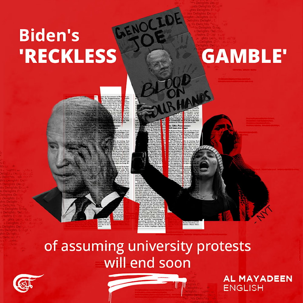 Biden's 'reckless gamble' of assuming university protests will end soon