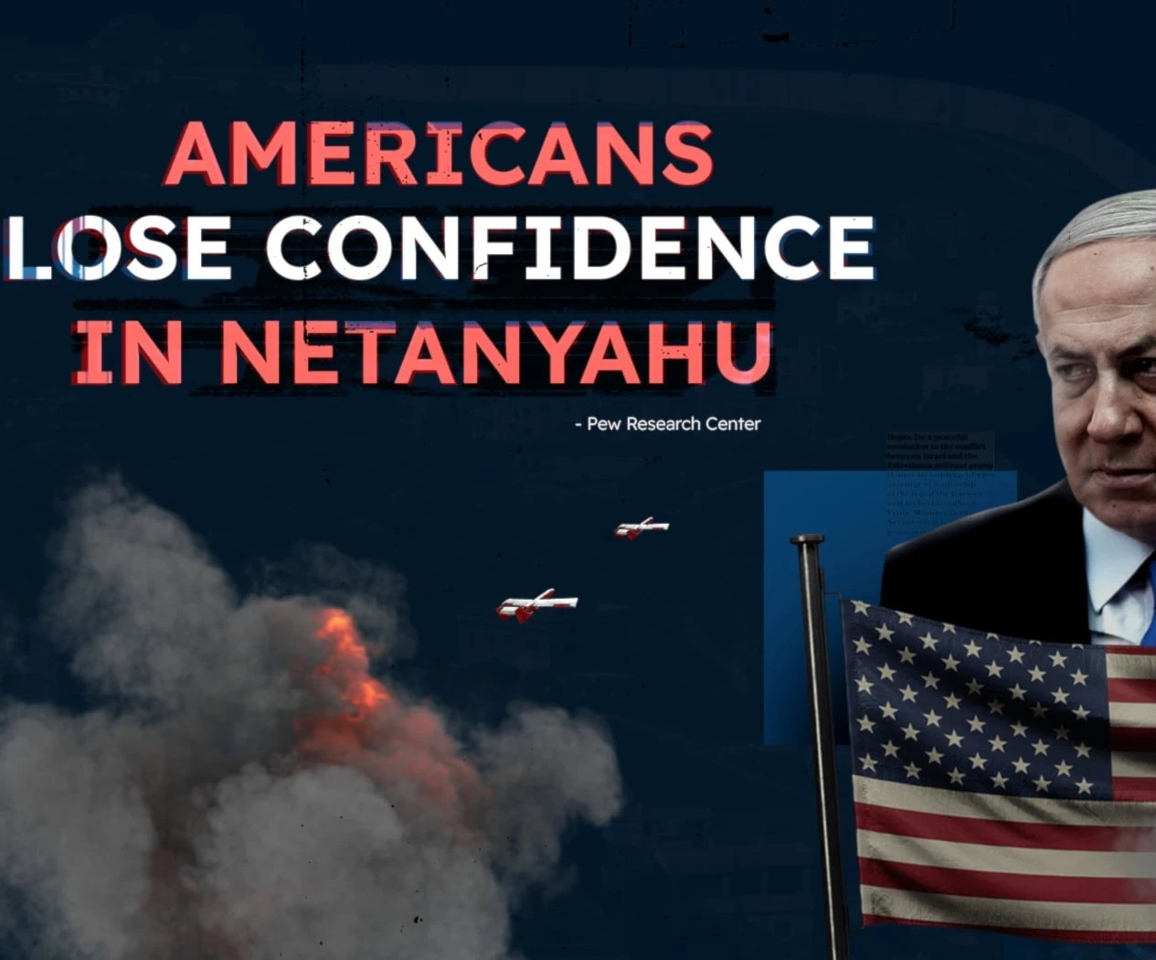 Americans lose confidence in Netanyahu