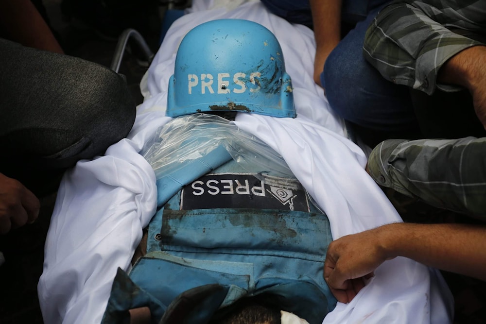 'Israel' killed around 5 journalists every week in Gaza since October