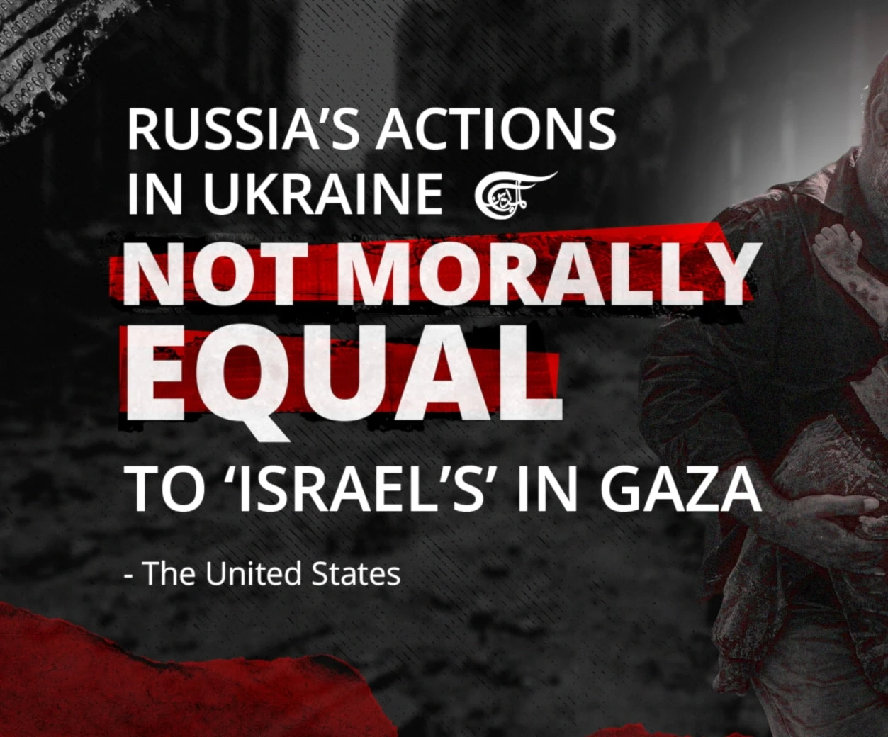 Russia’s actions in Ukraine not morally equal to Israel’s in Gaza