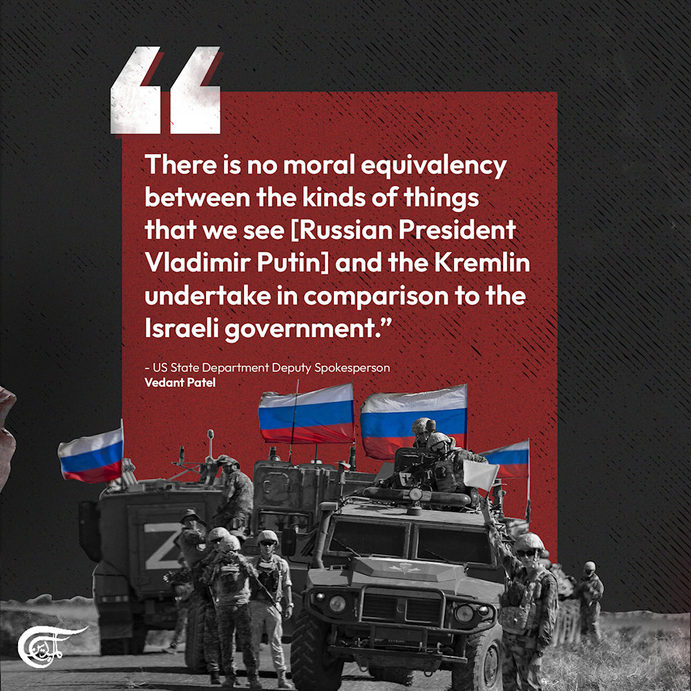 Russia’s actions in Ukraine not morally equal to Israel’s in Gaza