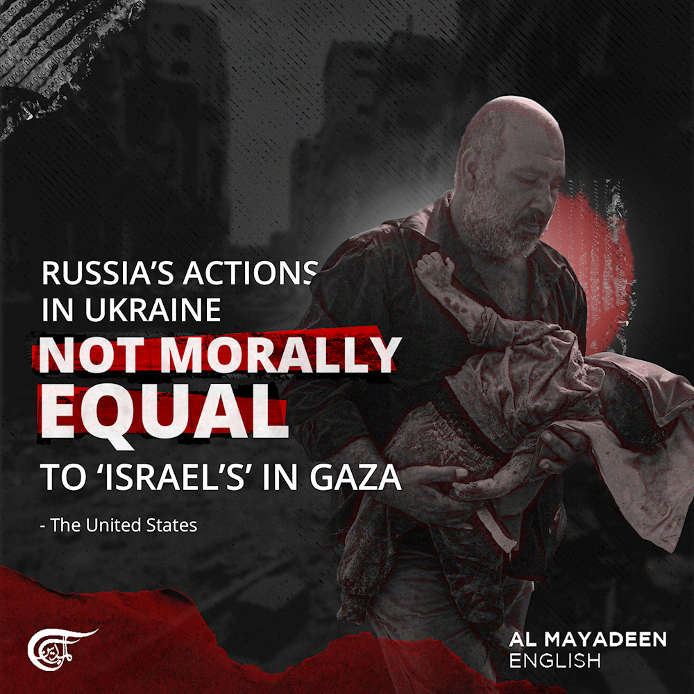 Russia’s actions in Ukraine not morally equal to Israel’s in Gaza