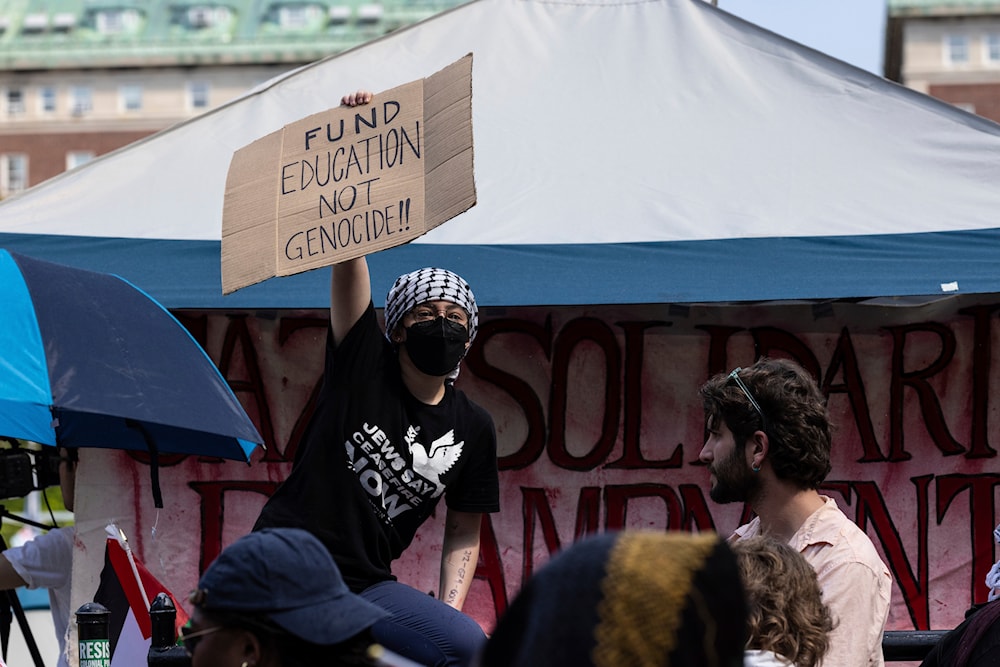Columbia suspends encampment protesters; movement unphased