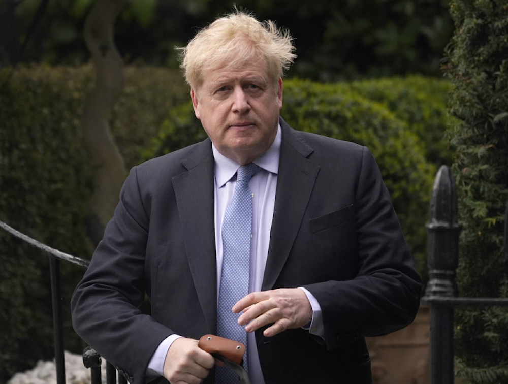 Boris Johnson says banning arms sales to 'Israel' insane