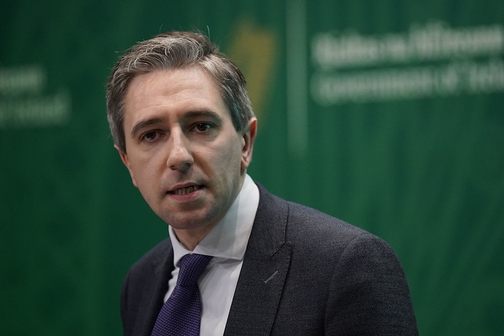 Ireland's new prime minister, Simon Harris, in an undated photo (Social Media)