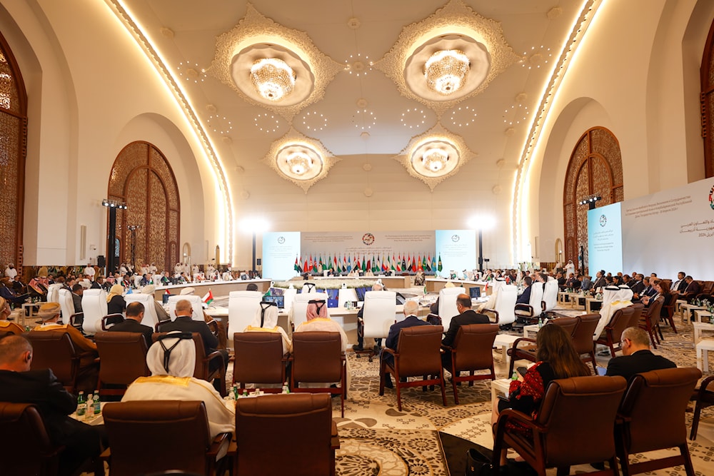 HE GCCSG Participates in the 3rd Session of the Arab Economic and Cooperation Forum with the Countries of Central Asia and the Republic of Azerbaijan on April 30, 2024. (GCC Media Center)