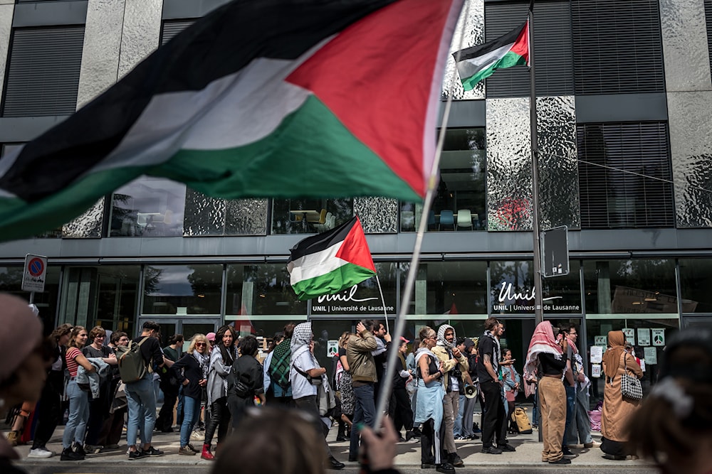Watson incites against Al Mayadeen for covering pro-Palestine protests