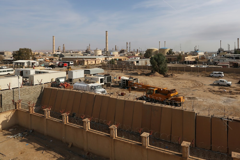 An oil refinery is seen in the city of Beiji, some 250 kilometers (155 miles) north of Baghdad, Iraq, on Dec. 8, 2014. (AP)