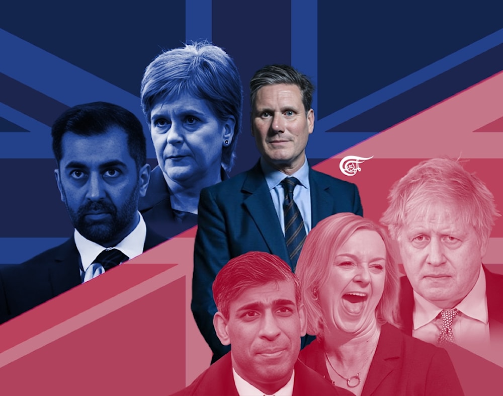 If Labour maintains that current momentum across Britain – both north and south of the border – all the way to the national polls later this year, the result won’t simply be a landslide...(Al Mayadeen English; Illustrated by Zeinab El-Hajj)