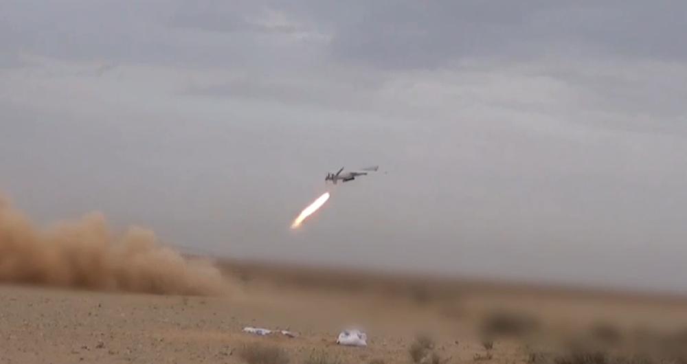 Iraqi Resistance launches new type of drones at Eilat