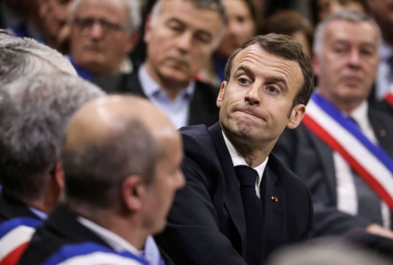 Illustrative: An undated photo French president Emmanuel Macron (AFP via Getty Images)