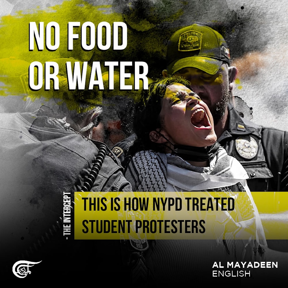 No food or water: This is how NYPD treated student protesters