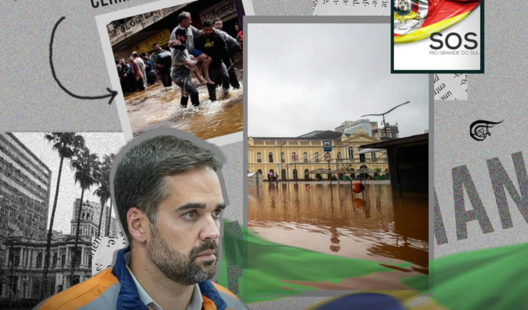 Since taking office, Leite has repeated the radical strategy of selling off and closing down public companies that carried out environmental planning and control in various areas. (Al Mayadeen English; Illustrated by Batoul Chamas)