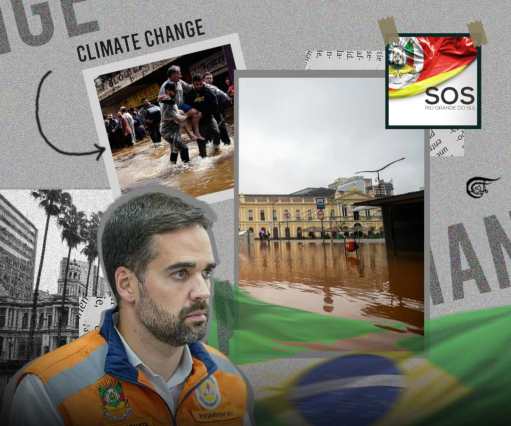 Since taking office, Leite has repeated the radical strategy of selling off and closing down public companies that carried out environmental planning and control in various areas. (Al Mayadeen English; Illustrated by Batoul Chamas)