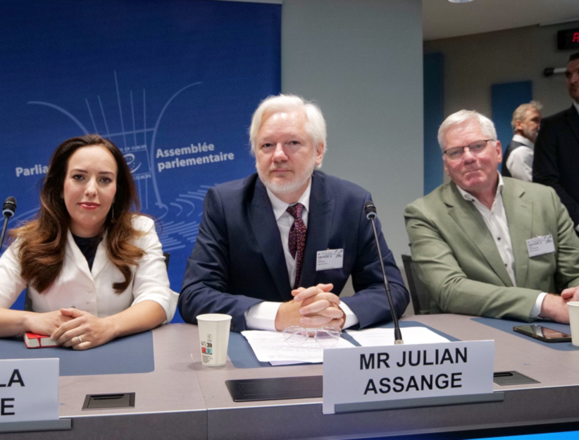 Julian Assange to European Lawmakers: 'I chose freedom over justice'