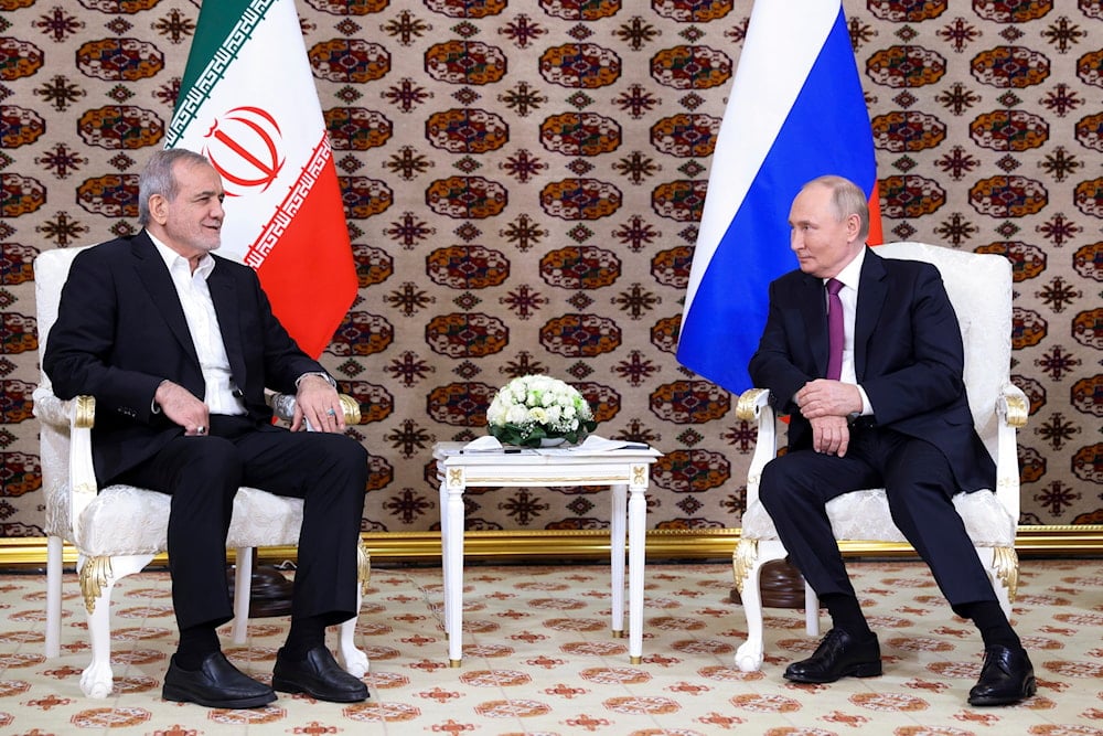 Pezeshkian, Putin hail ‘strategic’ ties between Iran, Russia