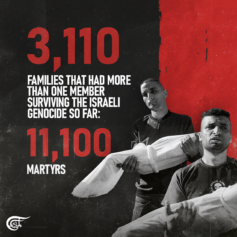 Israeli massacres wipe out Palestinian families