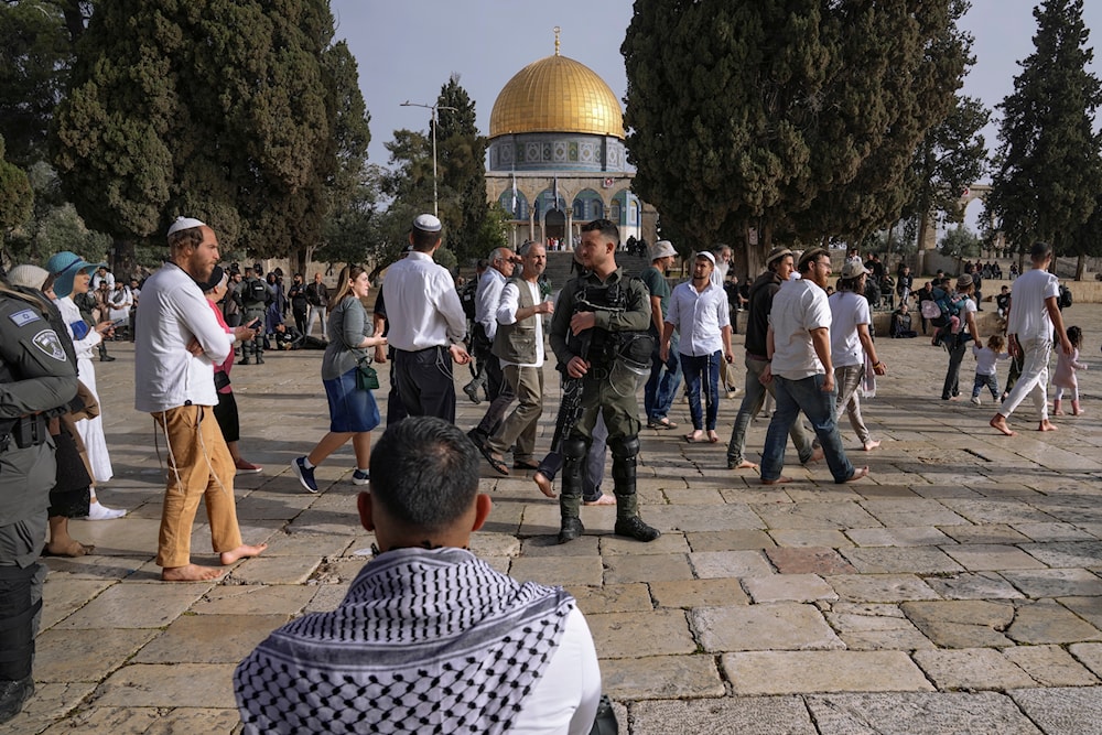 Armed settlers storm Al-Aqsa Mosque under pretext of Jewish holiday