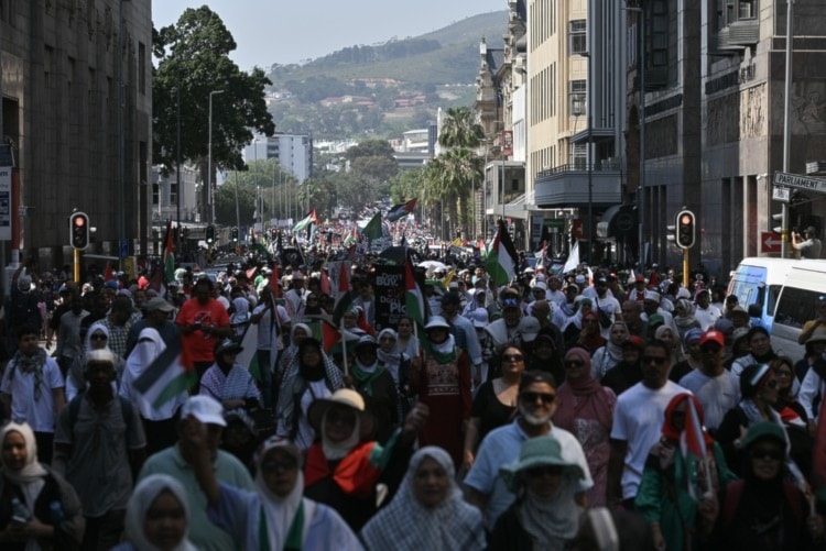 'We are all Hamas': chant South Africans on Al-Aqsa Flood anniversary