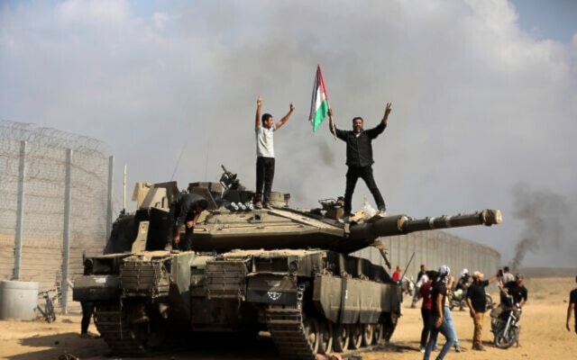 Gaza Resistance marks Oct. 7 with fierce battles, rockets on Tel Aviv