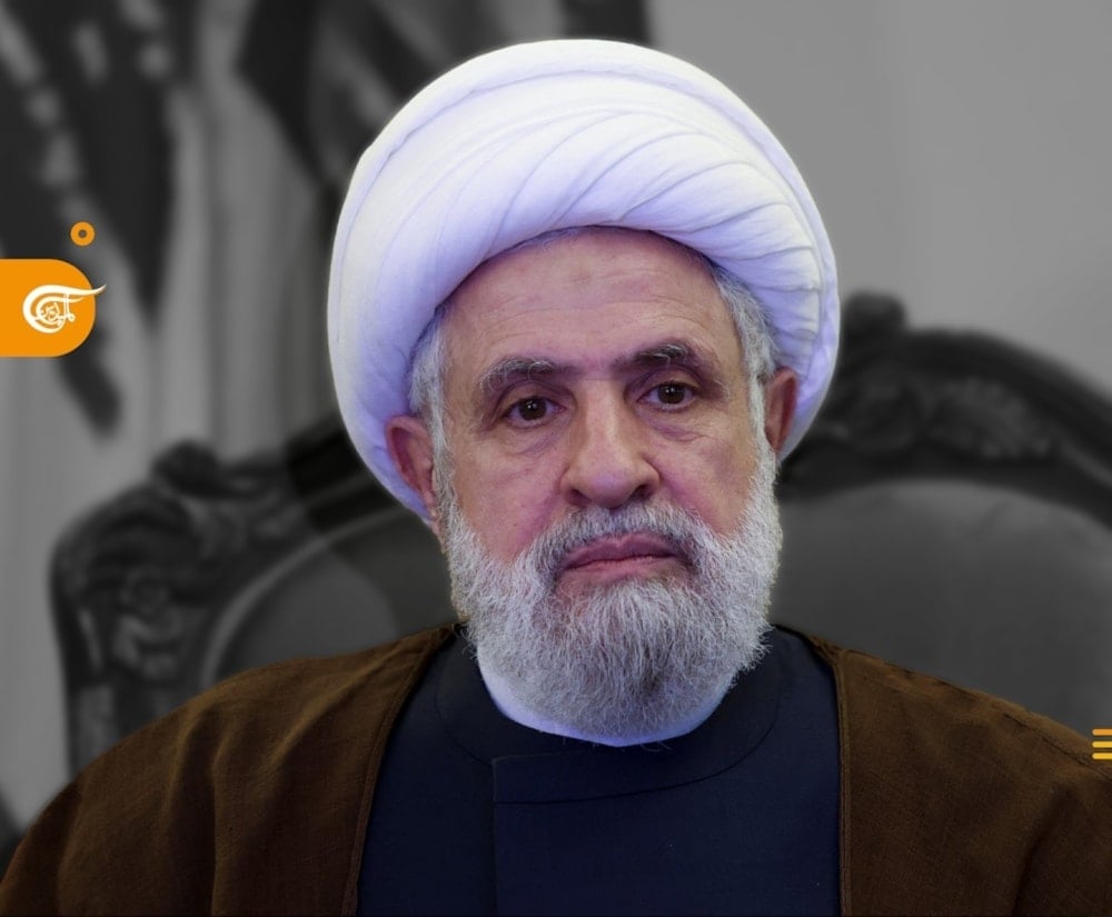 Hezbollah Deputy Secretary-General, Sheikh Naim Qassem. (Al Mayadeen)