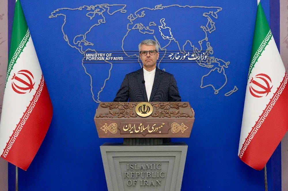 Iranian Foreign Ministry spokesperson, Esmail Baghaei on October, 9, 2024. (MoFA)